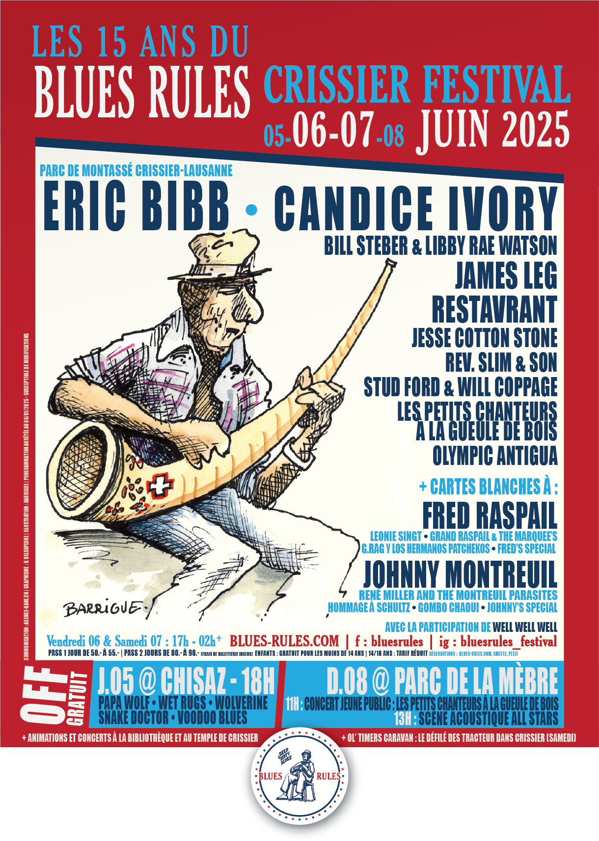 Blues Rules Crissier Festival 2025